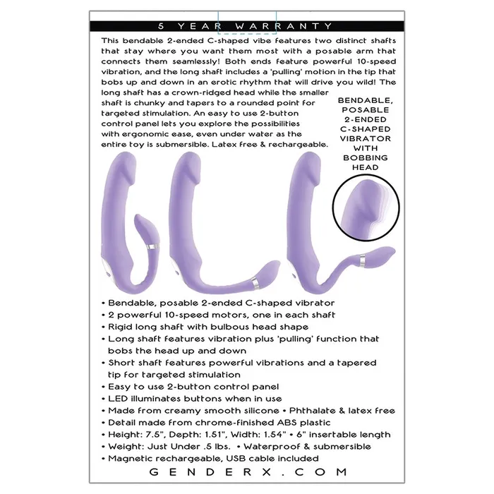 Gender X Orgasmic Orchid EVOLVED Anal