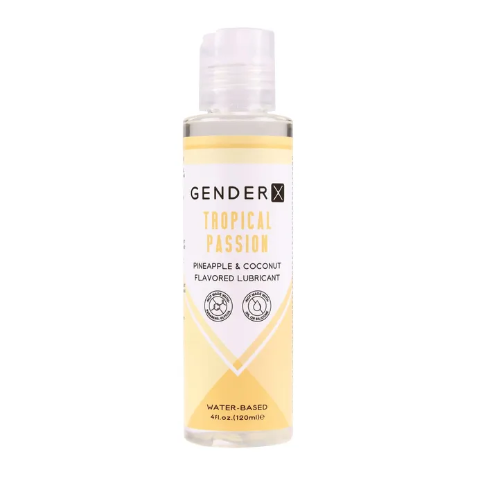 Gender X Tropical Passion Lube Flavored 4 Oz Evolved Novelties Anal