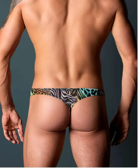 GO WILD THONG WRINGS LXL Male Power Lingerie Male Sex Toys