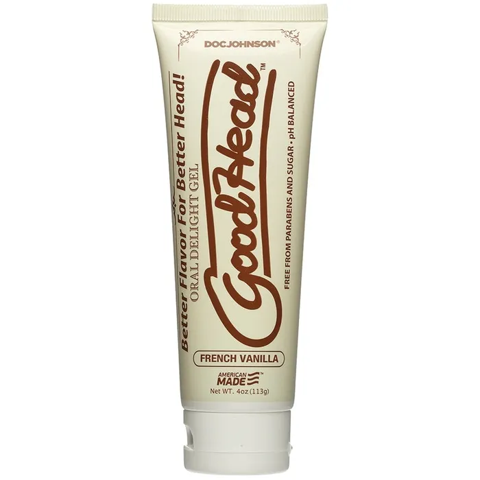 GoodHead Oral Delight GelFrench Vanilla 4oz DOC JOHNSON Dildos