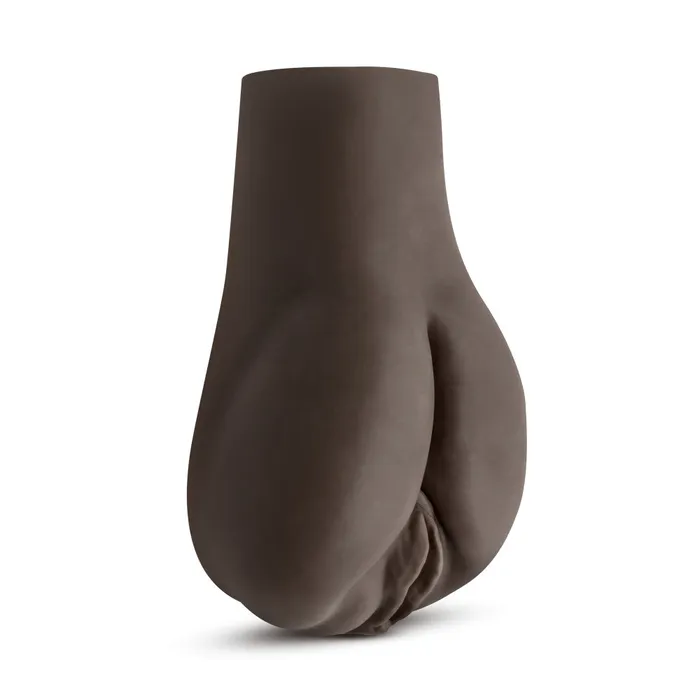 Hot Chocolate By Blush Doggy Style Deanna Realistic Chocolate Vibrating Masturbator Stroker Blush Male Sex Toys