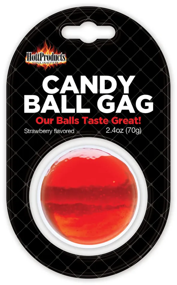 HOTT Products Couples Candy Ball Gag Strawberry A Sweet and Sensual Twist to BDSM Play HOTT Products Couples Candy Ball Gag Strawberry A Sweet and Sensual Twist to BDSM Play