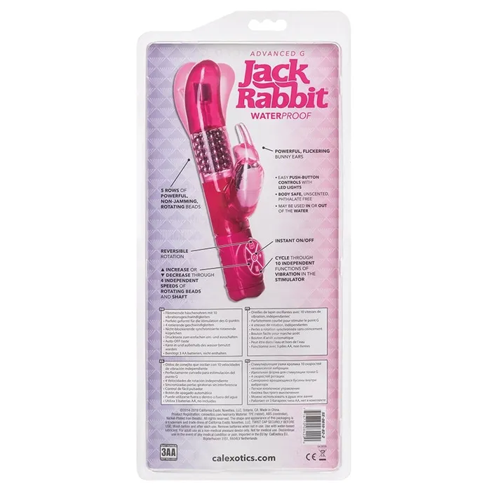 Jack Rabbit Advanced GPink 5 CAL EXOTICS Vibrators