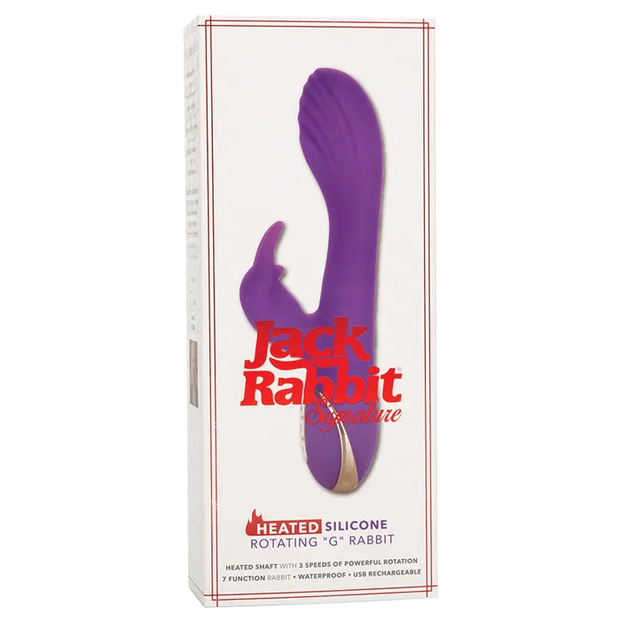 Jack Rabbit Signature Heated Silicone Rotating G Rabbit Cal Exotics Female Sex Toys Jack Rabbit Signature Heated Silicone Rotating G Rabbit Cal Exotics Female Sex Toys