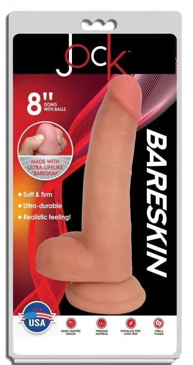Jock Bareskin Realistic 8 inches Dildo for Lifelike Pleasure CURVE NOVELTIES Dildos Jock Bareskin Realistic 8 inches Dildo for Lifelike Pleasure CURVE NOVELTIES Dildos