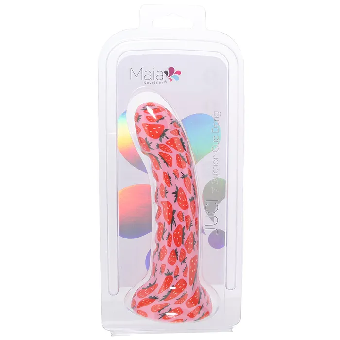 Juci 7 Inch Strawberry Dildo Maia Dildos