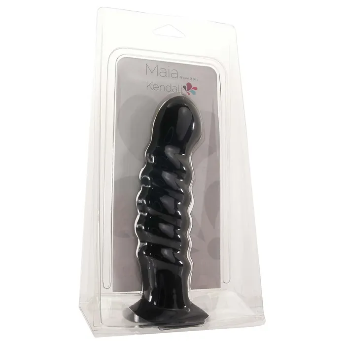 Kendall Silicone Dildo in Black Maia Dildos Kendall Silicone Dildo in Black Maia Dildos