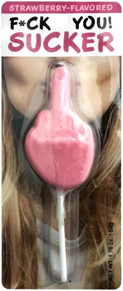 Kheper Games Fck You Sucker by Kheper Games StrawberryFlavored Adult Lollipop Vibrators Kheper Games Fck You Sucker by Kheper Games StrawberryFlavored Adult Lollipop Vibrators