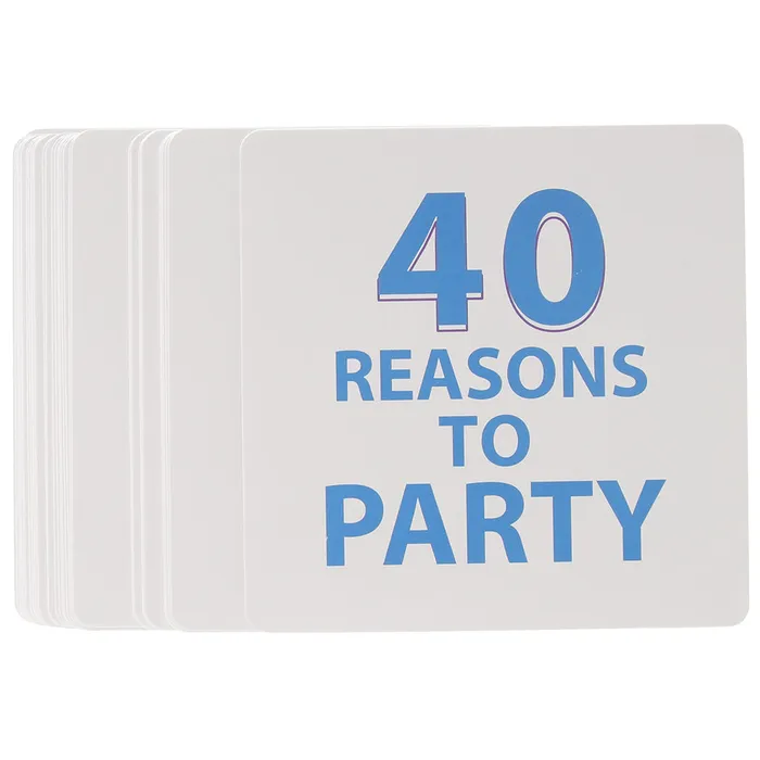 Kheper Games Vibrators 40 Reasons To Party Cards