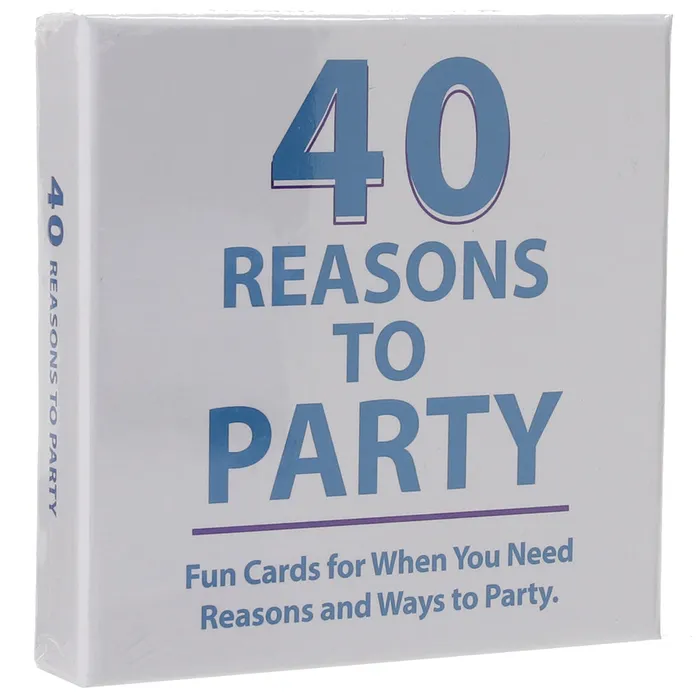 Kheper Games Vibrators 40 Reasons To Party Cards