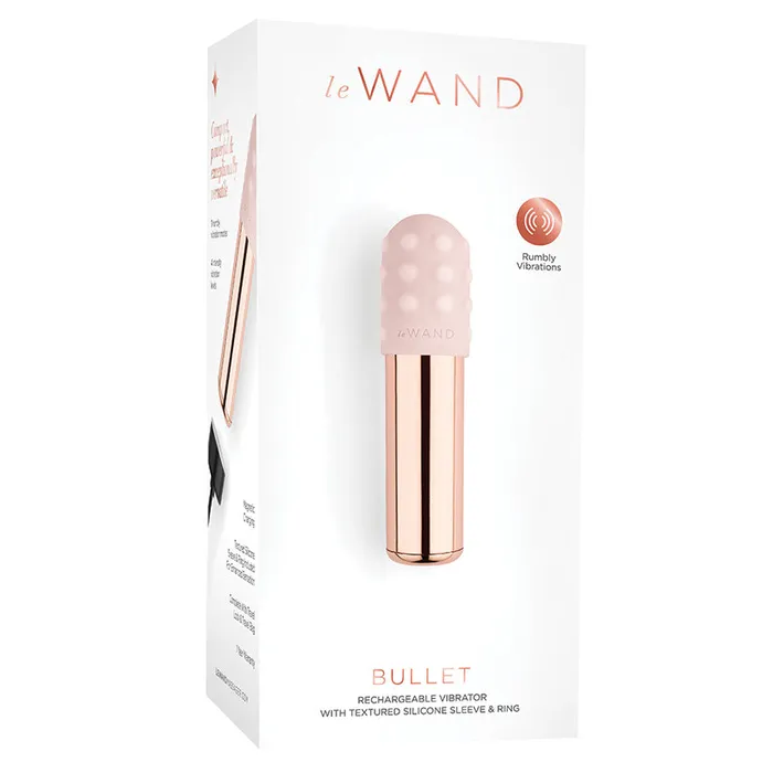 Le Wand Chrome BulletRose Gold Le Wand Vibrators