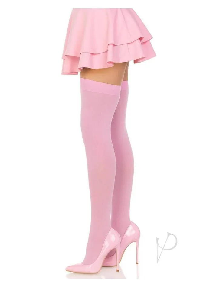 Leg Avenue Inc Vibrators Leg Avenue Luna Thigh High Stockings Pink