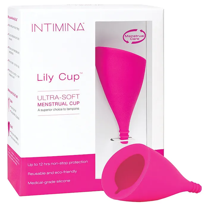 LELO Male Sex Toys Intimina Lily Cup UltraSoft Mentrual Cup Size B