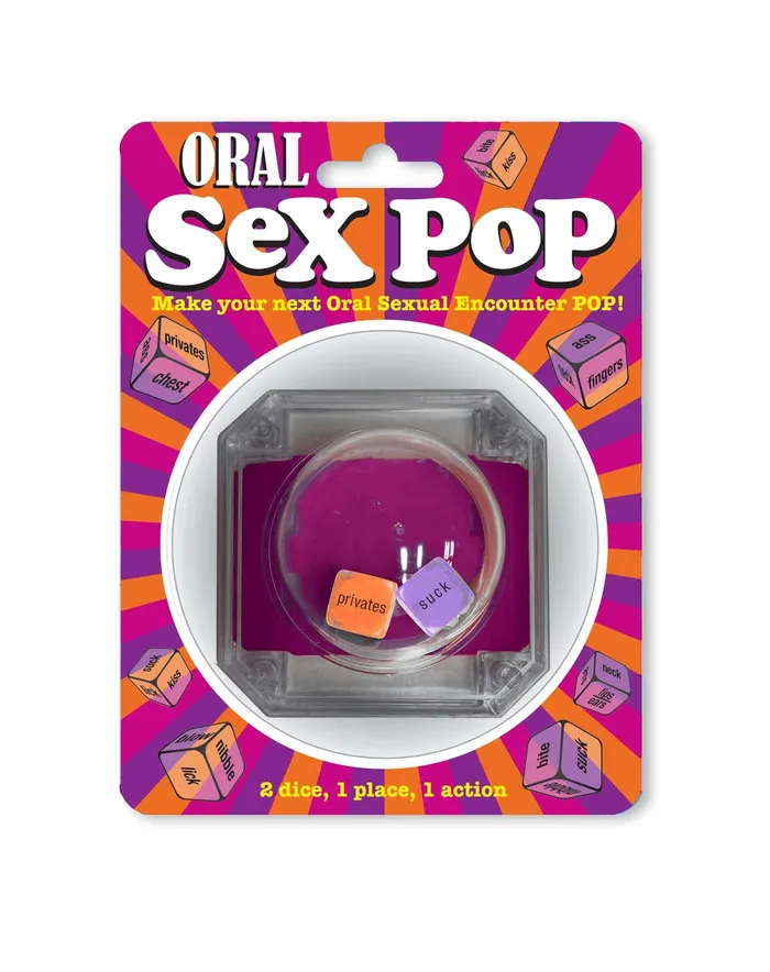 Little Genie Couples Oral Sex Pop Dice Game Spice Up Your Intimate Play