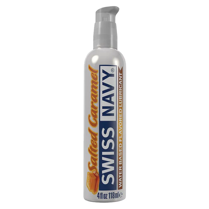 Lubricants Md Science Swiss Navy Flavored Lubricant Salted Caramel 4oz