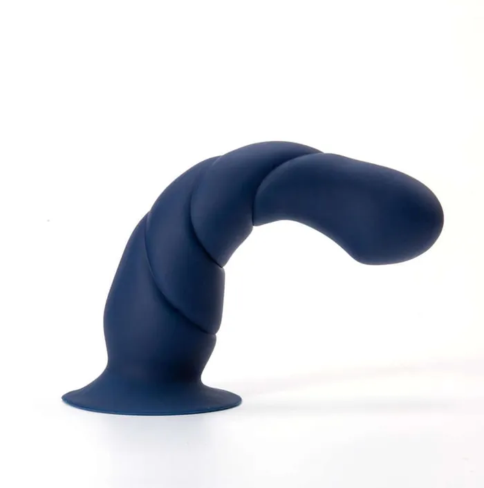 Maia Toys Dildos Marin 8 Inches Liquid Silicone Suction Cup Dong Blue