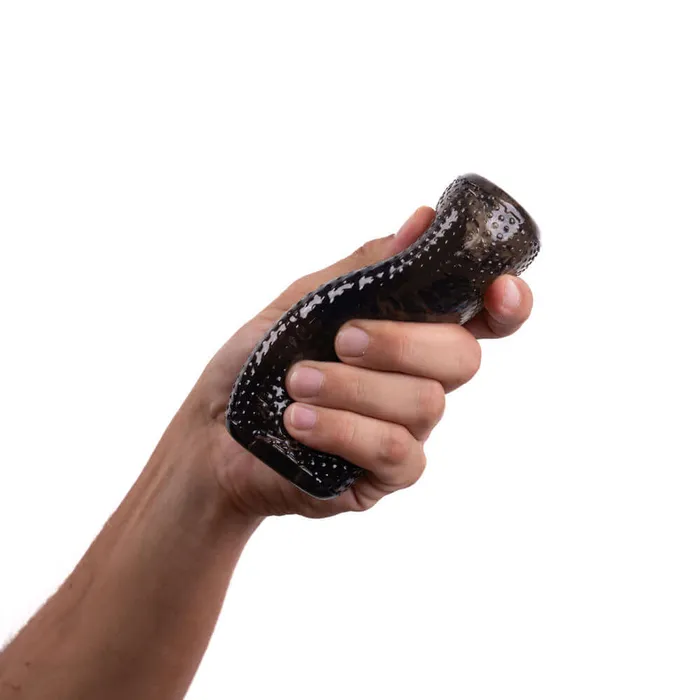 Maia Toys Male Sex Toys Royce Crystal Masturbator Black Soft TPE Sleeve for Unmatched Pleasure