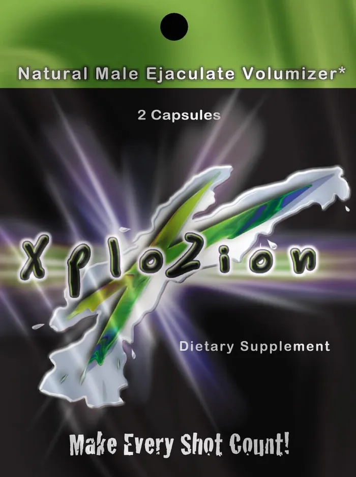 Male Sex Toys Assorted Pill Vendors Xplozion Ejaculate Volumizer 16 Capsules Display AllNatural Male Climax Enhancer