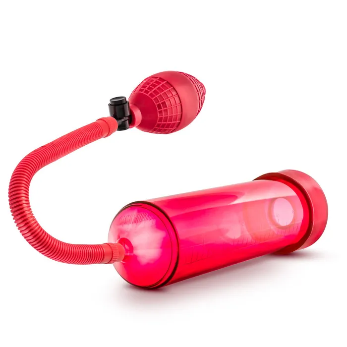 Male Sex Toys Blush Performance By Blush VX101 Beginners Male Enhancement Red Penis Pump