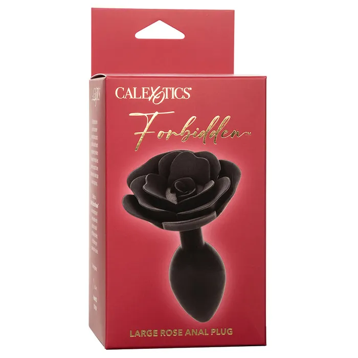 Male Sex Toys CAL EXOTICS Forbidden Large Rose Anal Plug