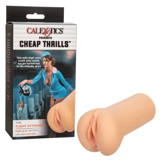 Male Sex Toys Cheap Thrills The Flight Attendant Realistic Pussy Stroker Masturbator California Exotic Novelties Male Sex Toys Cheap Thrills The Flight Attendant Realistic Pussy Stroker Masturbator California Exotic Novelties
