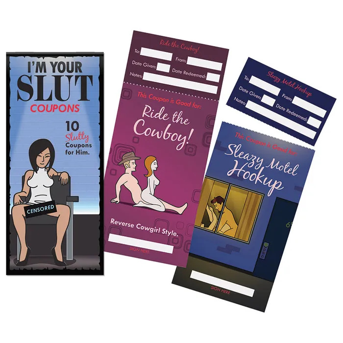 Male Sex Toys Kheper Games Im Your Slut Coupons 10 Pack