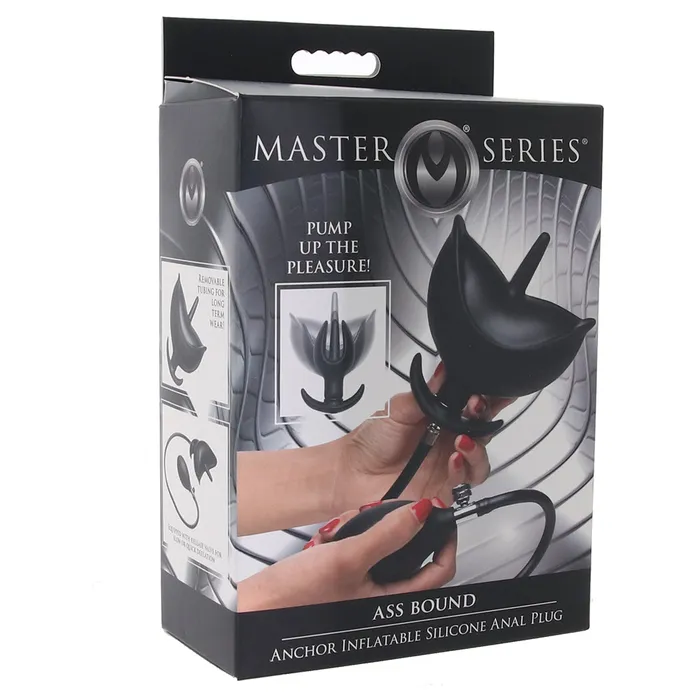 Male Sex Toys Master Series Ass Bound Anchor Inflatable Anal Plug XR Brands