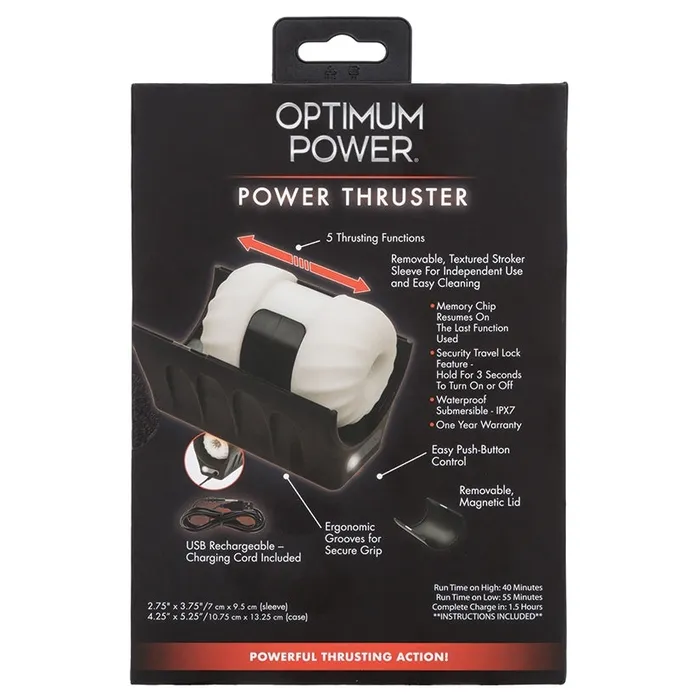 Male Sex Toys Optimum Power Power Thruster CAL EXOTICS