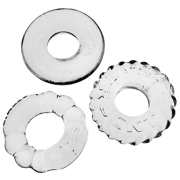 Male Sex Toys OXBALLS Bonemaker 3 Pack Cock Ring Set Clear from Oxballs Elevate Your Pleasure Male Sex Toys OXBALLS Bonemaker 3 Pack Cock Ring Set Clear from Oxballs Elevate Your Pleasure