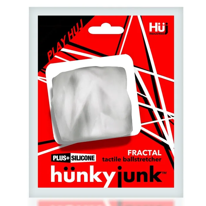 Male Sex Toys OXBALLS Hunky Junk Fractal Ball Stretcher Clear Ice from Oxballs Male Sex Toys OXBALLS Hunky Junk Fractal Ball Stretcher Clear Ice from Oxballs