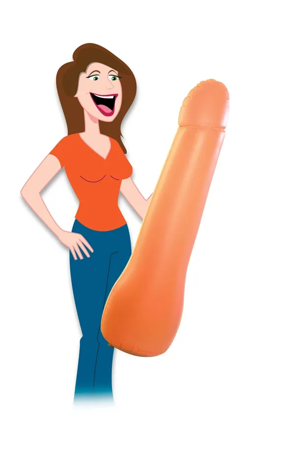 Male Sex Toys Pipedream Products Captain Pecker The Ultimate Bachelorette Party Inflatable Fun