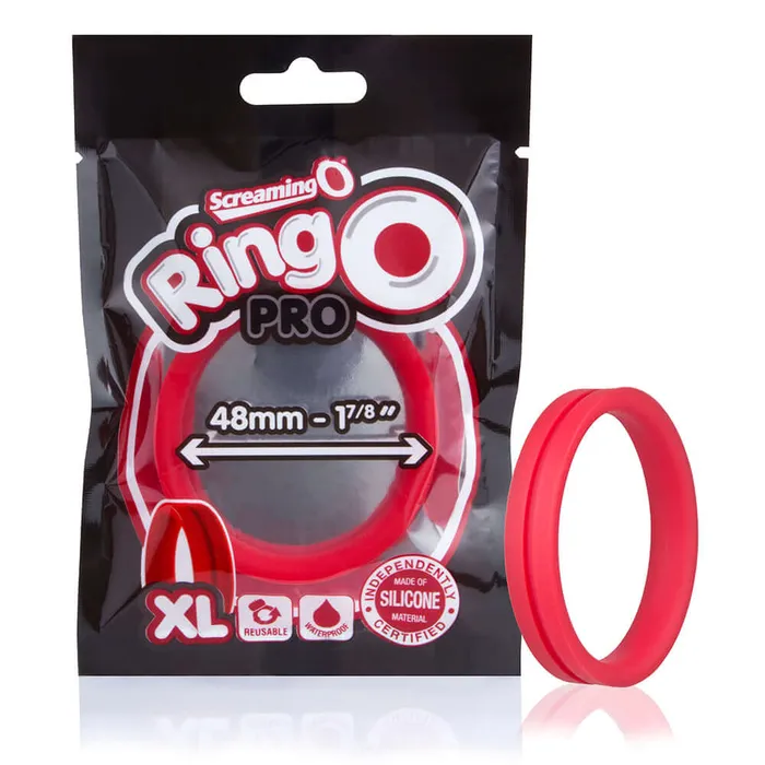 Male Sex Toys Screaming O RING O PRO XL RED