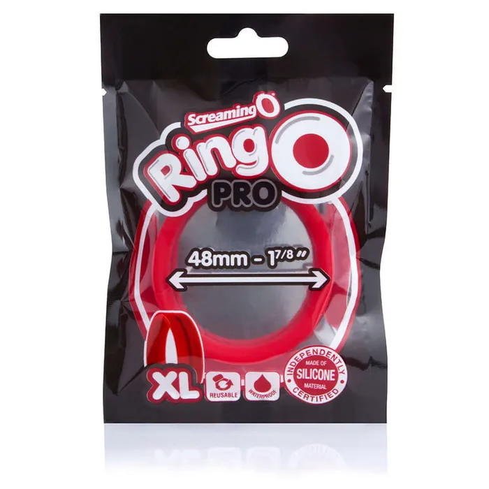 Male Sex Toys Screaming O RING O PRO XL RED