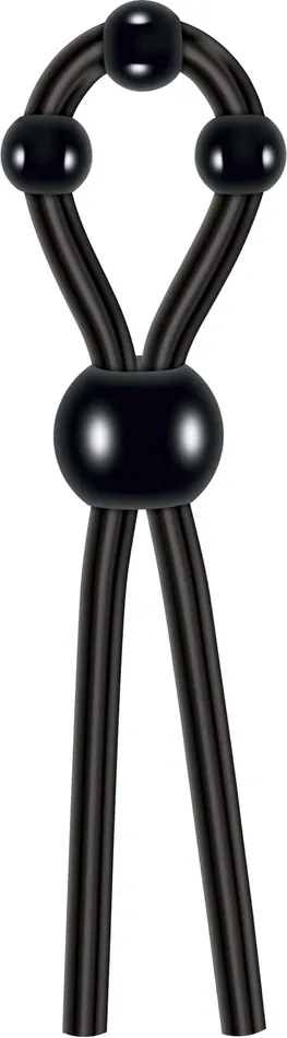 Male Sex Toys Ultimate Silicone Lasso Cock Ring with Adjustable Pleasure Beads Elevate Your Performance Evolved Novelties