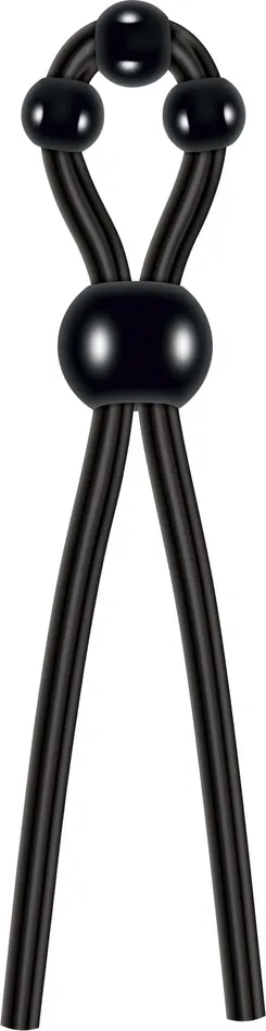 Male Sex Toys Ultimate Silicone Lasso Cock Ring with Adjustable Pleasure Beads Elevate Your Performance Evolved Novelties