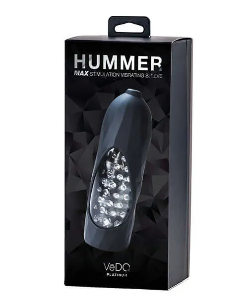 Male Sex Toys Vedo Vedo Hummer 20 Rechargeable Vibrating Sleeve