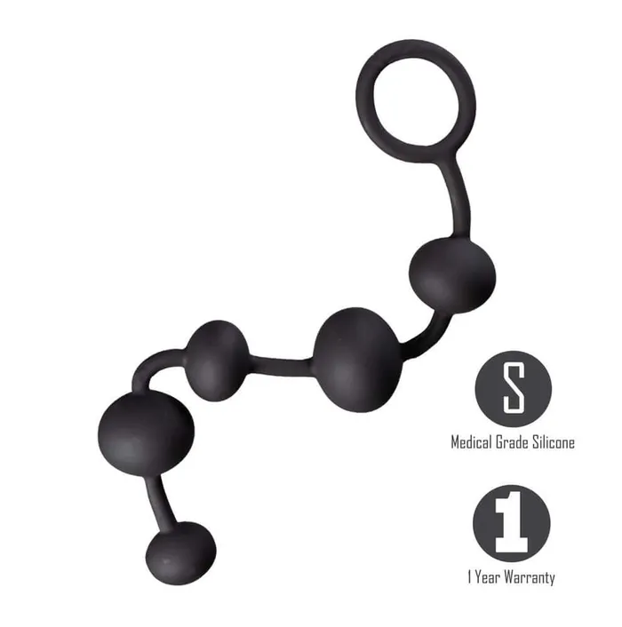 Male Sex Toys Vibelite Grayson Silicone Anal Beads Maia Toys