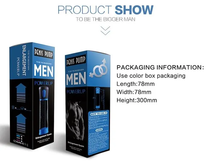 Male Sex Toys Vibratoy Shop Power Penis Enlargement Pump