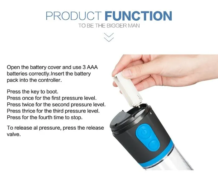 Male Sex Toys Vibratoy Shop Power Penis Enlargement Pump