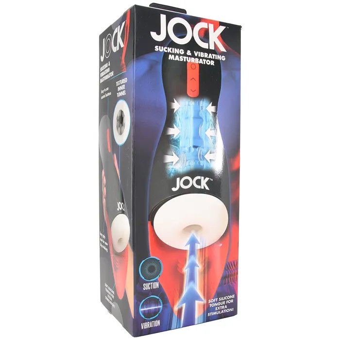 Male Sex Toys XR Brands Jock Sucking Vibrating Masturbator