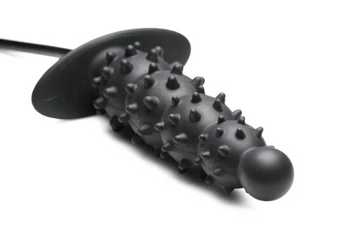 Male Sex Toys XR Brands Master Series Ass Puffer Nubbed Inflatable Anal Plug