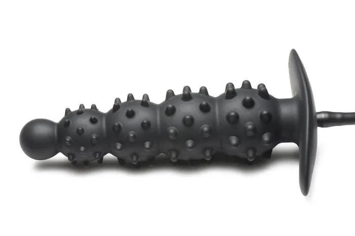 Male Sex Toys XR Brands Master Series Ass Puffer Nubbed Inflatable Anal Plug