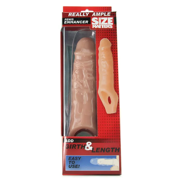 Male Sex Toys XR Brands Size Matters Really Ample Penis Enhancer