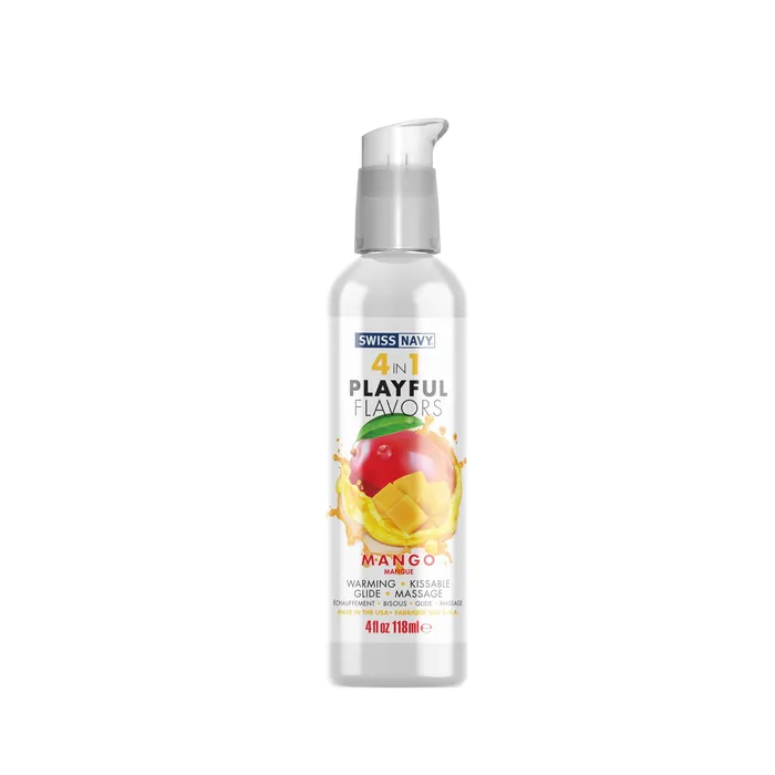 MD Science Female Sex Toys Swiss Navy 4 In 1 Playful Flavors Mango 4Ounce Pleasure Enhancement MD Science Female Sex Toys Swiss Navy 4 In 1 Playful Flavors Mango 4Ounce Pleasure Enhancement