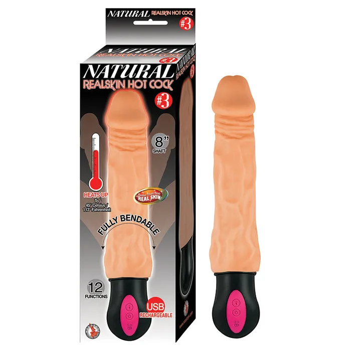 NASSTOYS Natural Realskin Hot Cock 3Flesh 8 Dildos