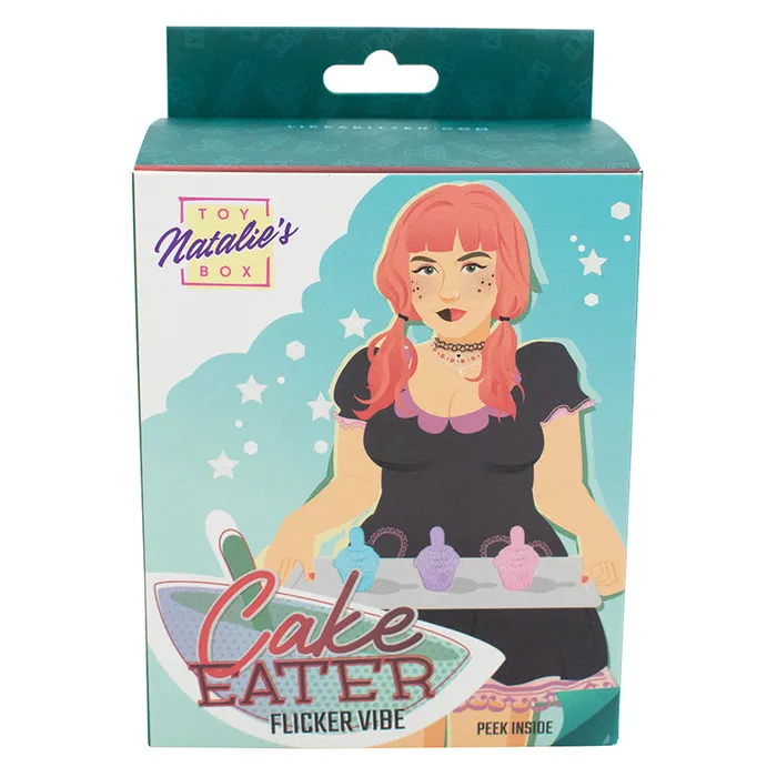 NATALIES TOY BOX NAtalies Toy Box Cake Eater Clit Flic Vibrators