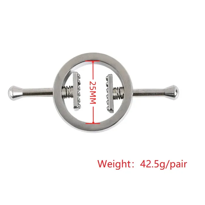 Nipple Clitoral Toys Vibratoy Shop SteelGrip Nipple Clamps