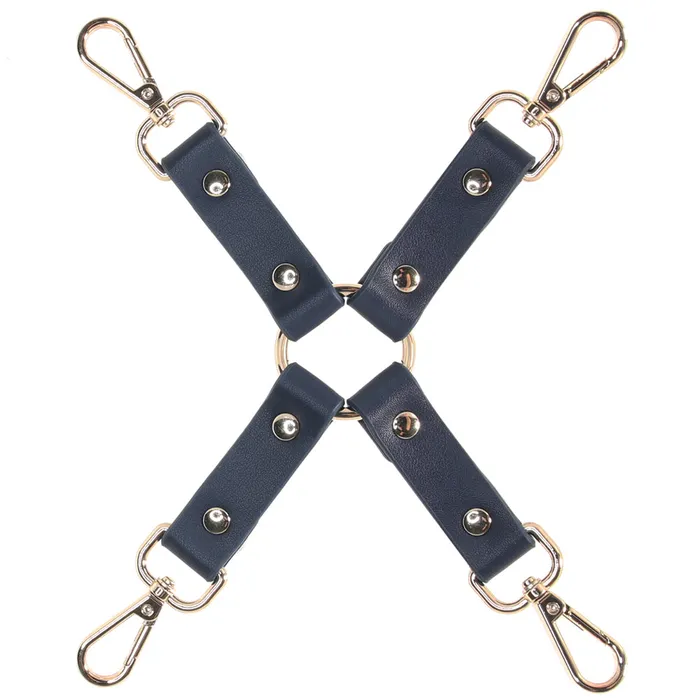 ns novelties Bondage Couture Hogtie in Blue Vibrators