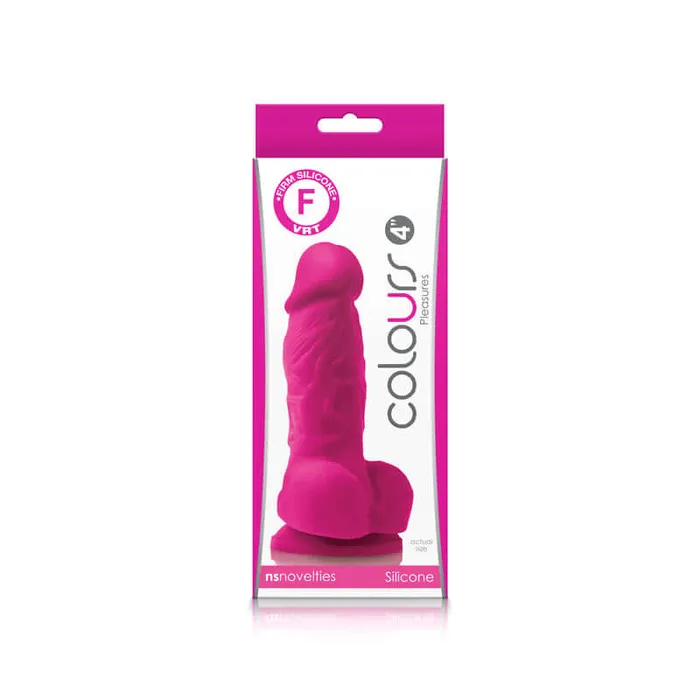 NS Novelties Colours Pleasures 4 Dildo Pink Dildos