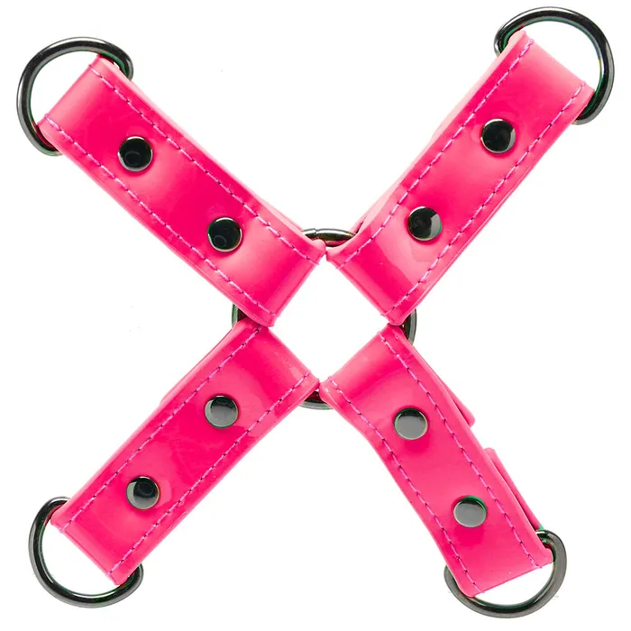 ns novelties Vibrators Electra Play Things Hog Tie in Neon Pink